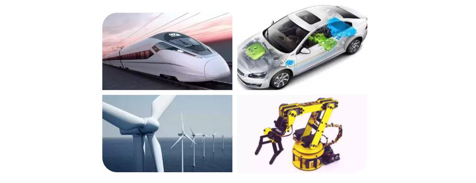 高鐵、新能源汽車、風力發(fā)電、機器人、5G基站用IGBT模塊 
